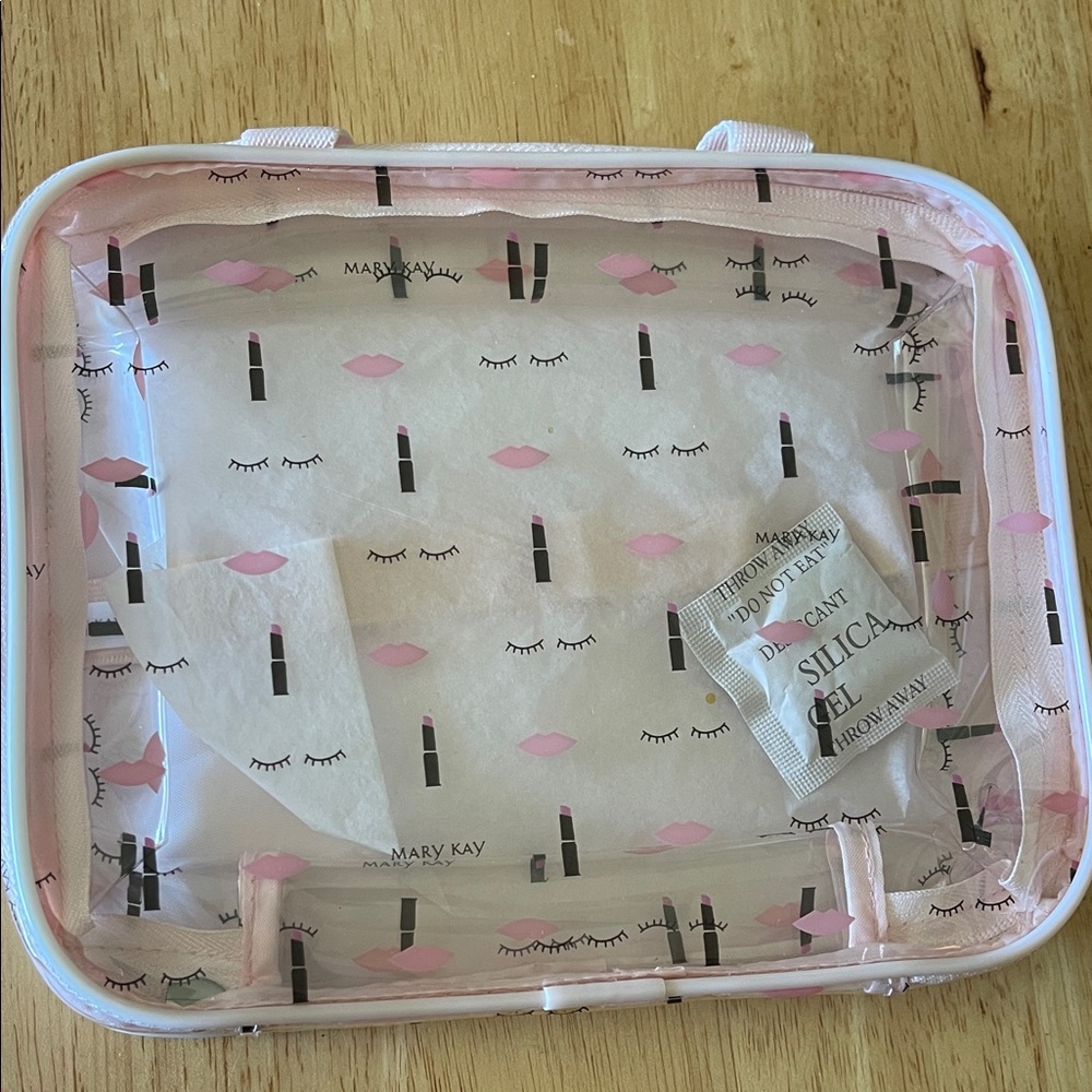 Mary Kay Pink and White Makeup Organizer